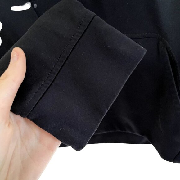 Nike dri-fit just do it black standard fit fleece sweater hoodie athleisure - Picture 4 of 8